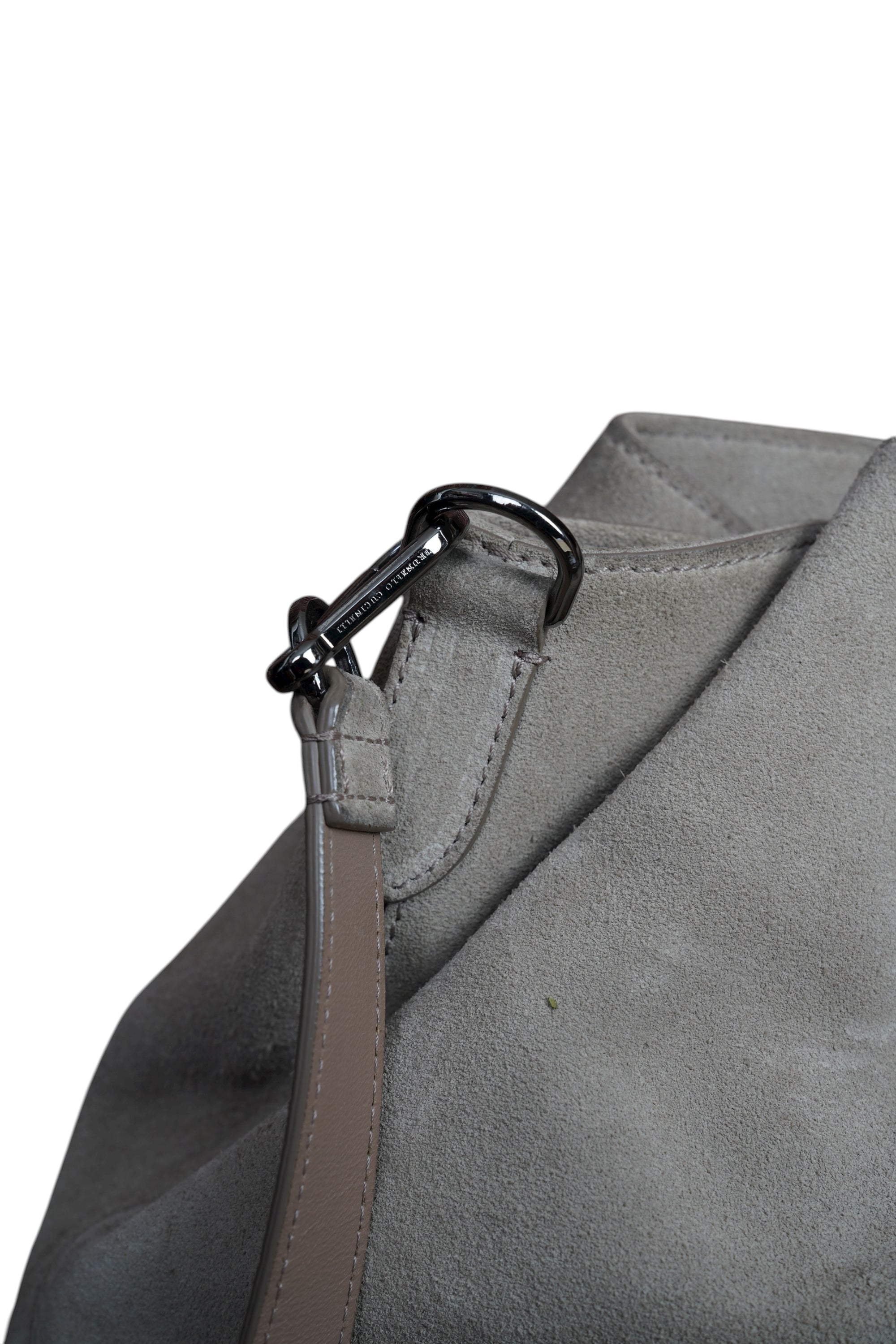 Brunello Cucinelli BC Duo Hobo-Bag Sac à main femme en veau velours avec monli