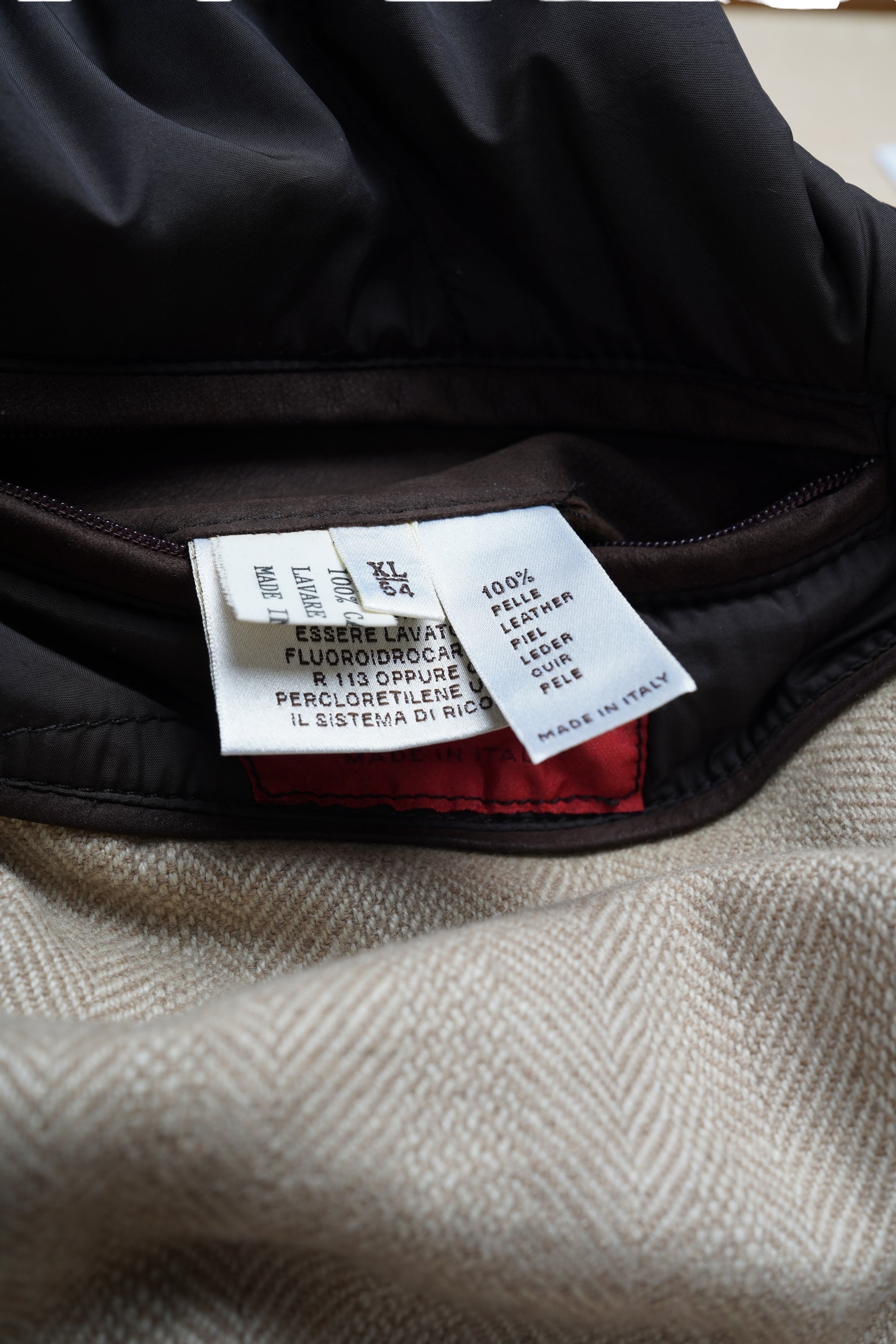 Kiton double-breasted cashmere coat