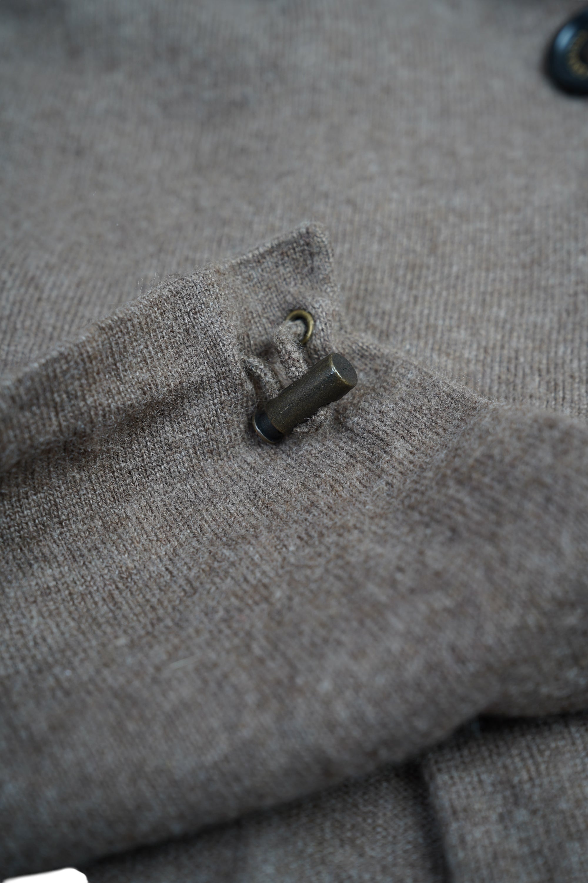 Brunello Cucinelli Cardigan Kaschmir braun mit Außentaschen Strickjacke