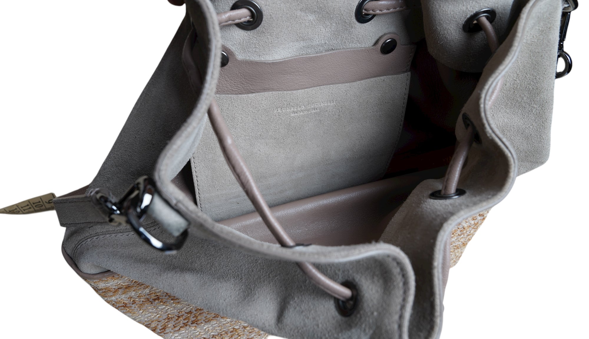 Brunello Cucinelli BC Duo Hobo-Bag Sac à main femme en veau velours avec monli