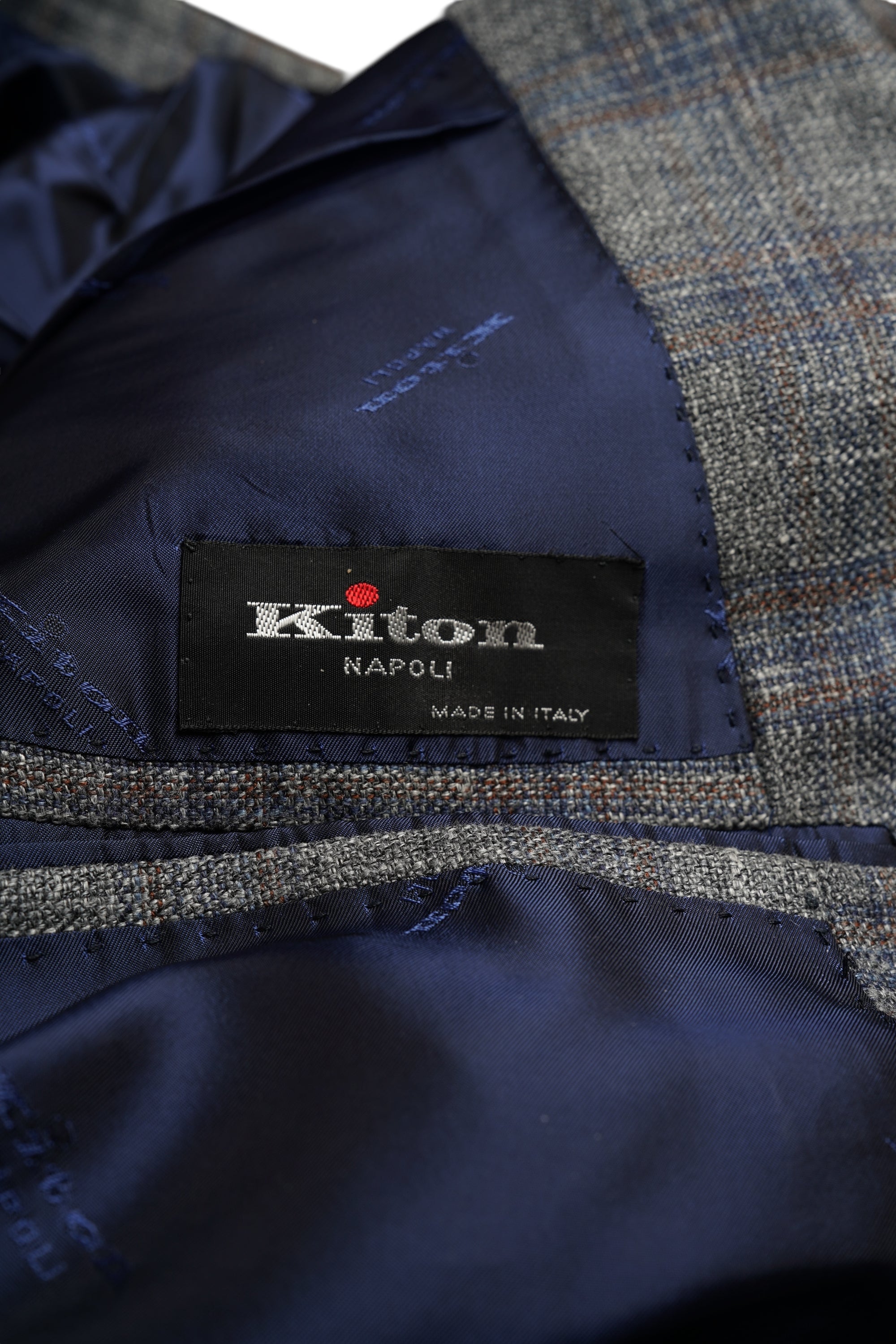 Kiton 夹克西装外套棉白色 54 夏季新款