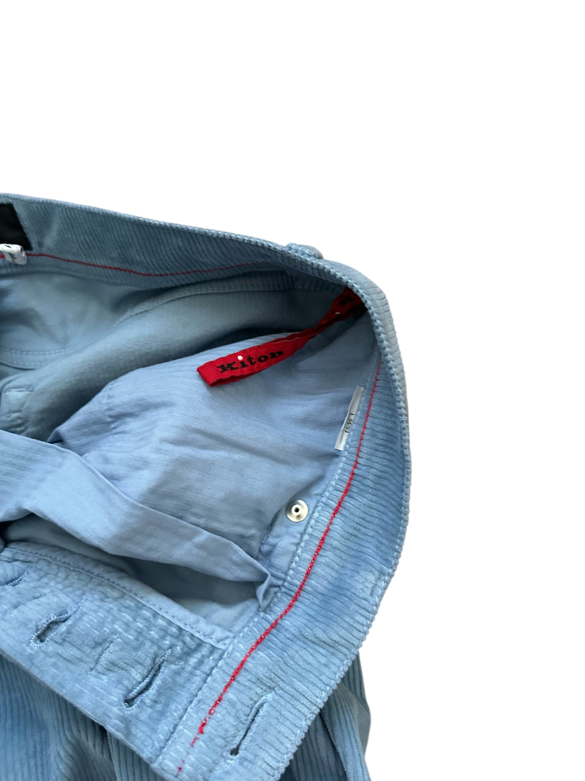 Kiton 牛仔裤 蓝色 50 (34) 浅水洗 货号： 1009