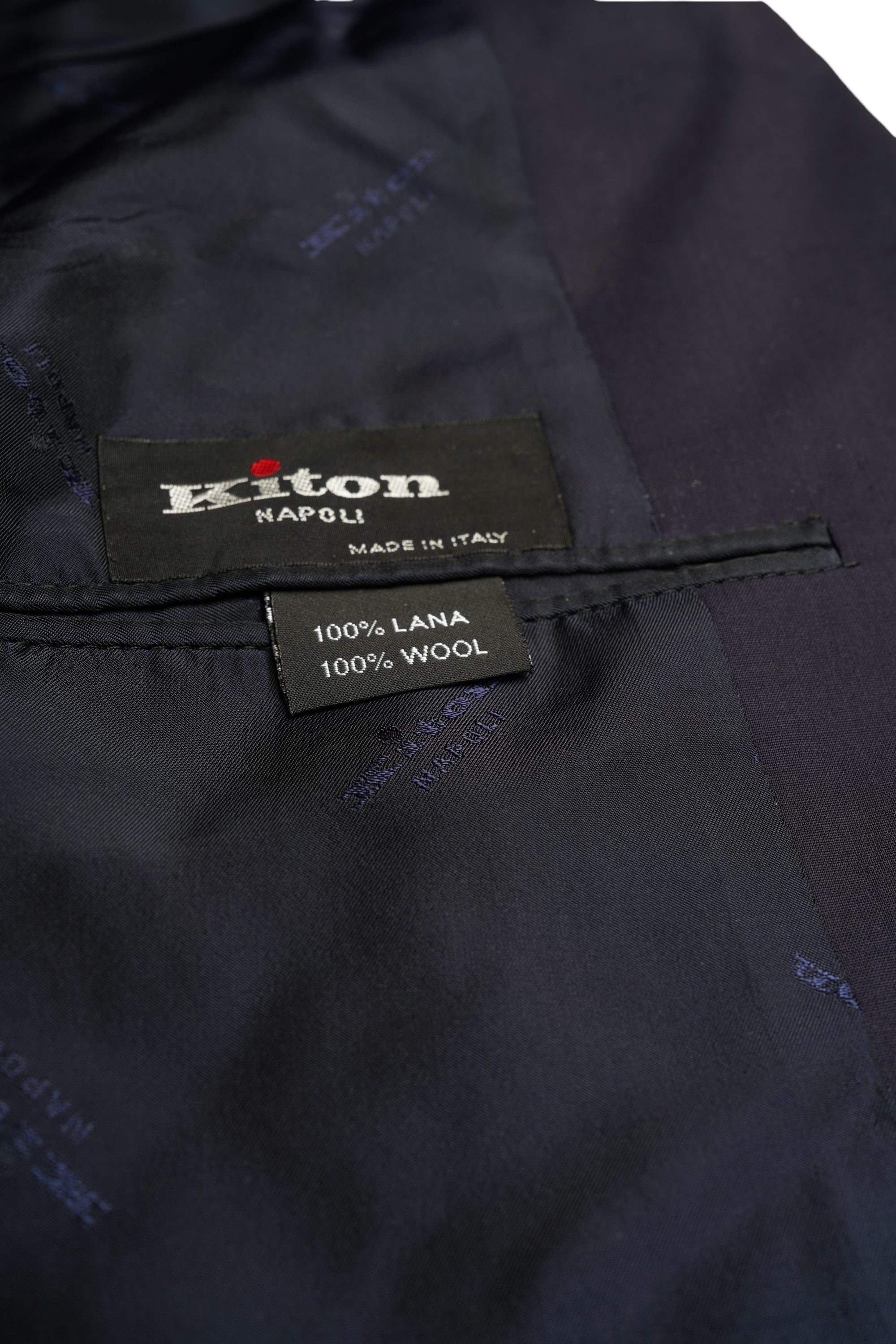 Kiton jacket blazer cotton white 54 summer new