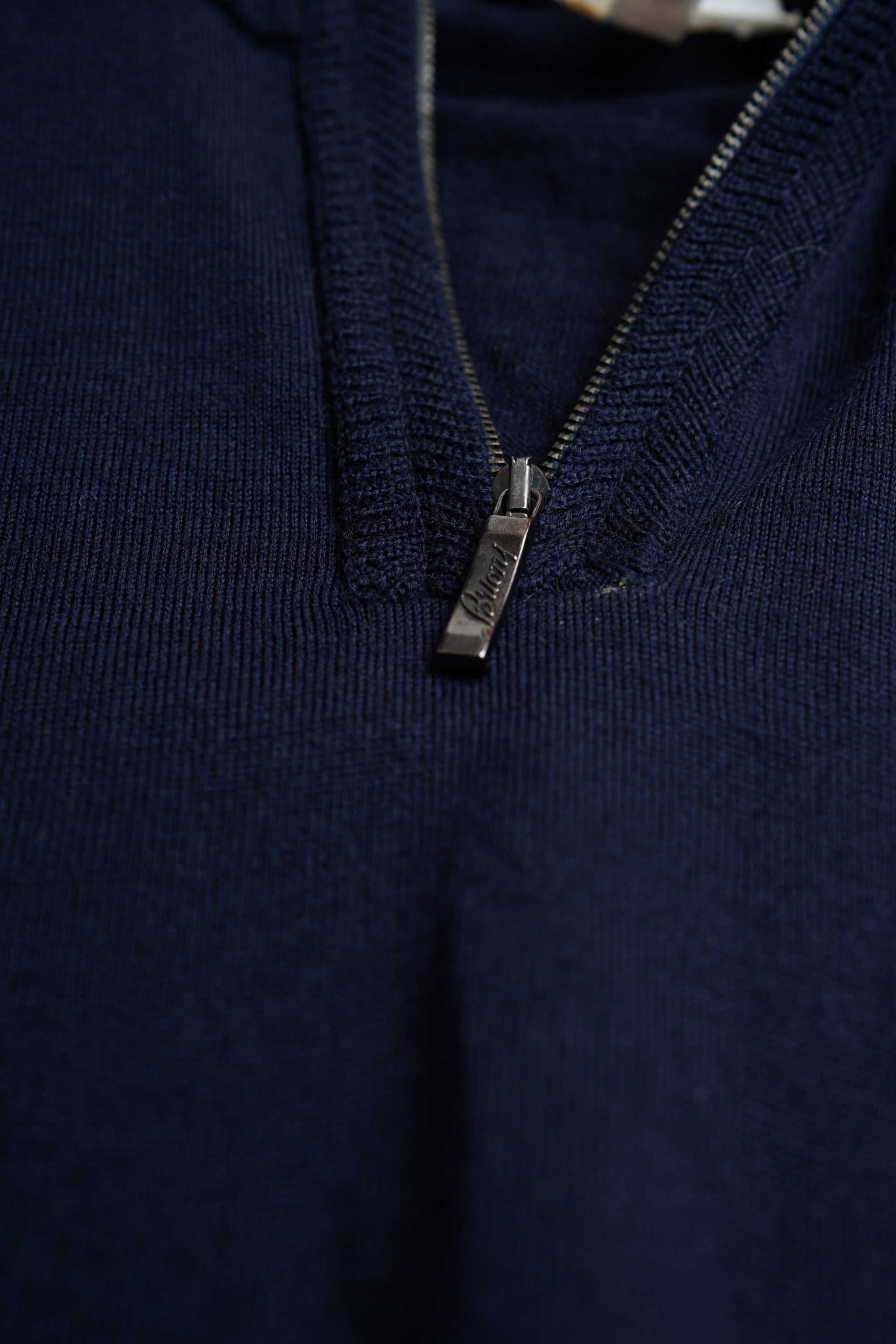 Brioni Pull V 领套头毛衣棉/羊绒/丝