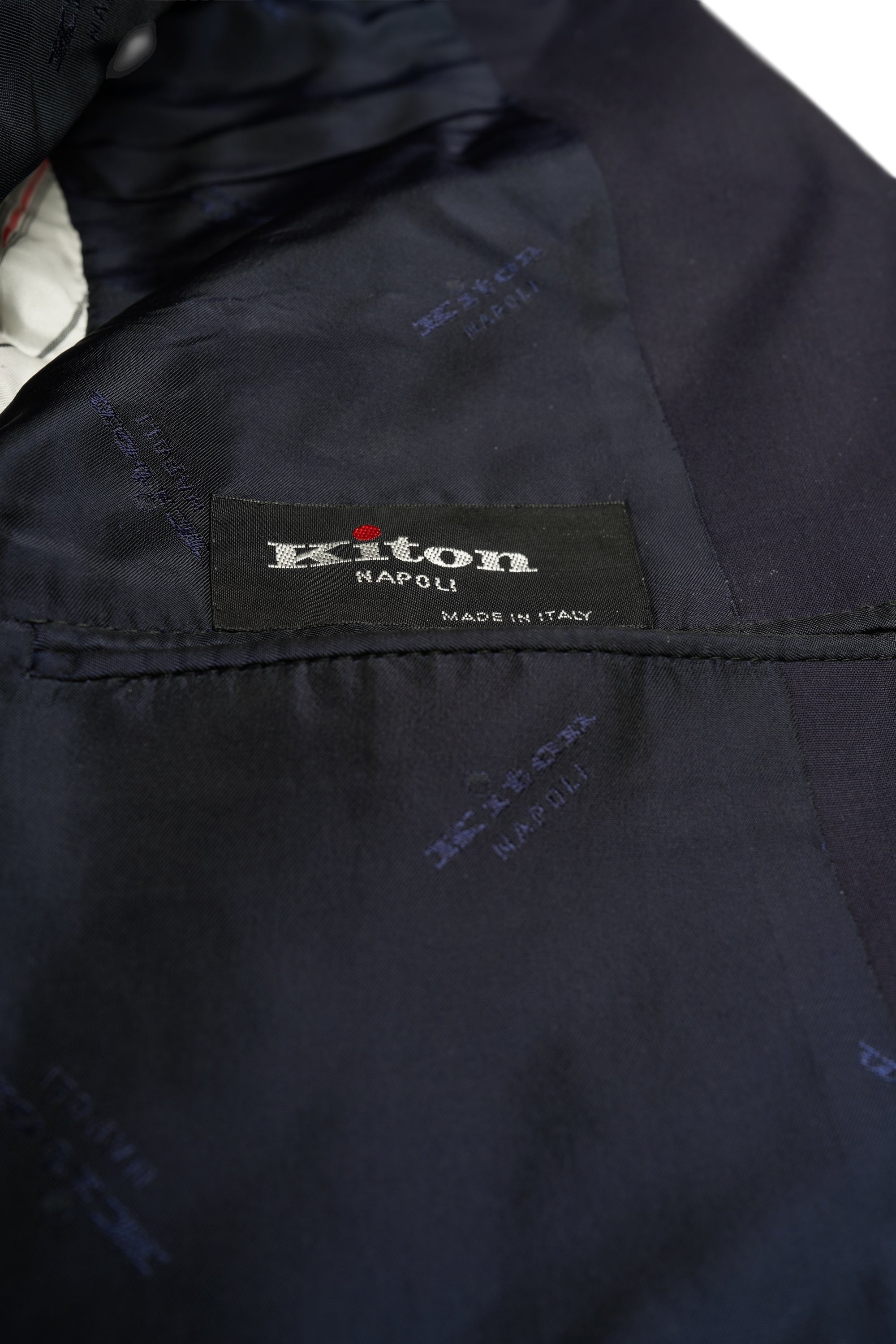 Kiton jacket blazer cotton white 54 summer new