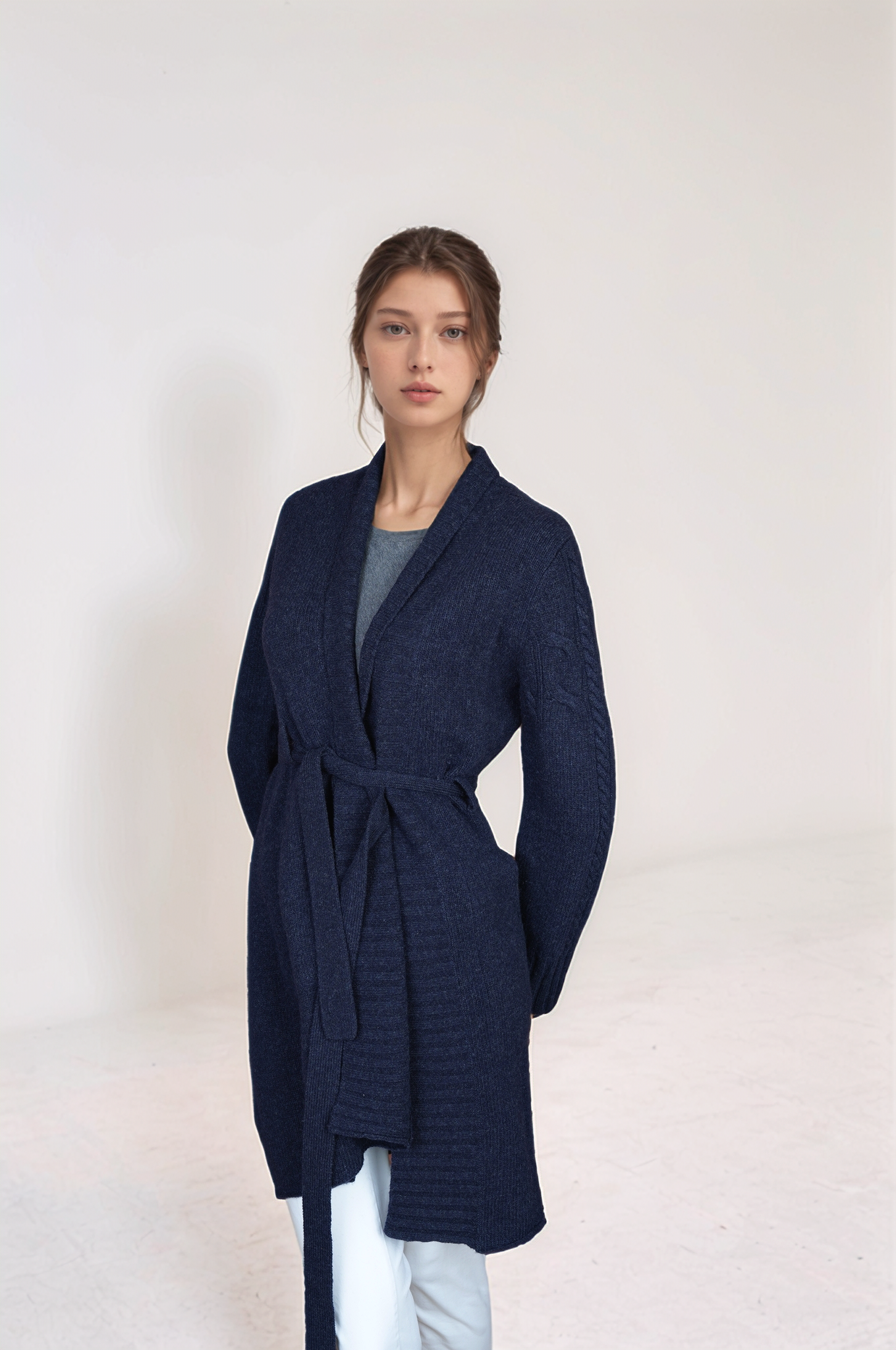 Cardigan en tricot Lanificio Colombo