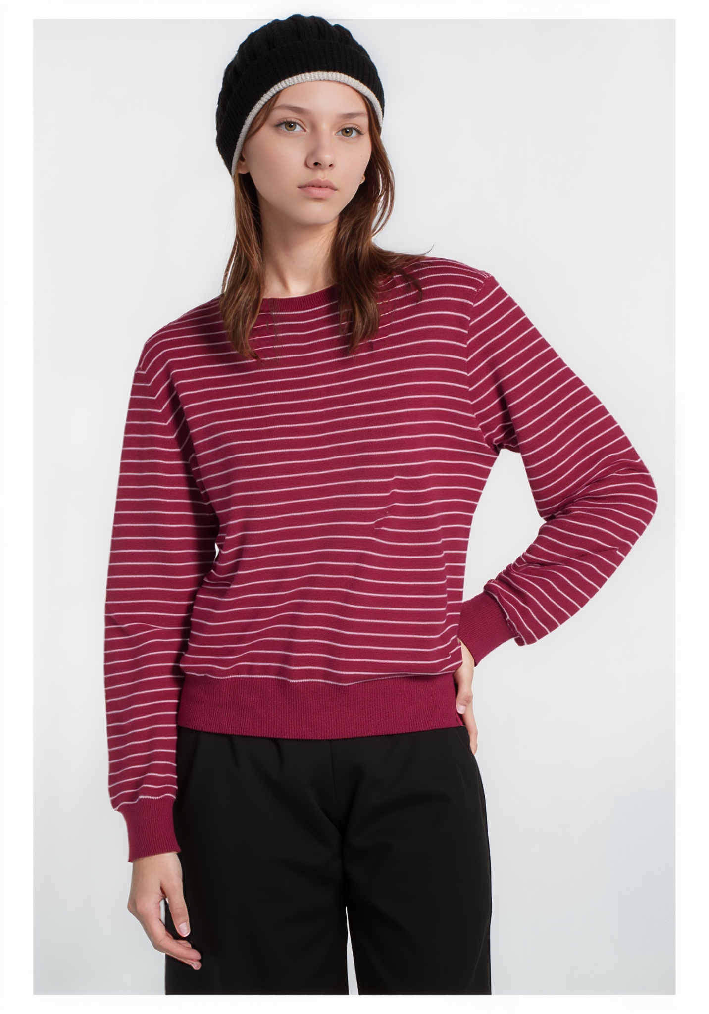 Loro Piana jumper jumper ladies cashmere round neck blue