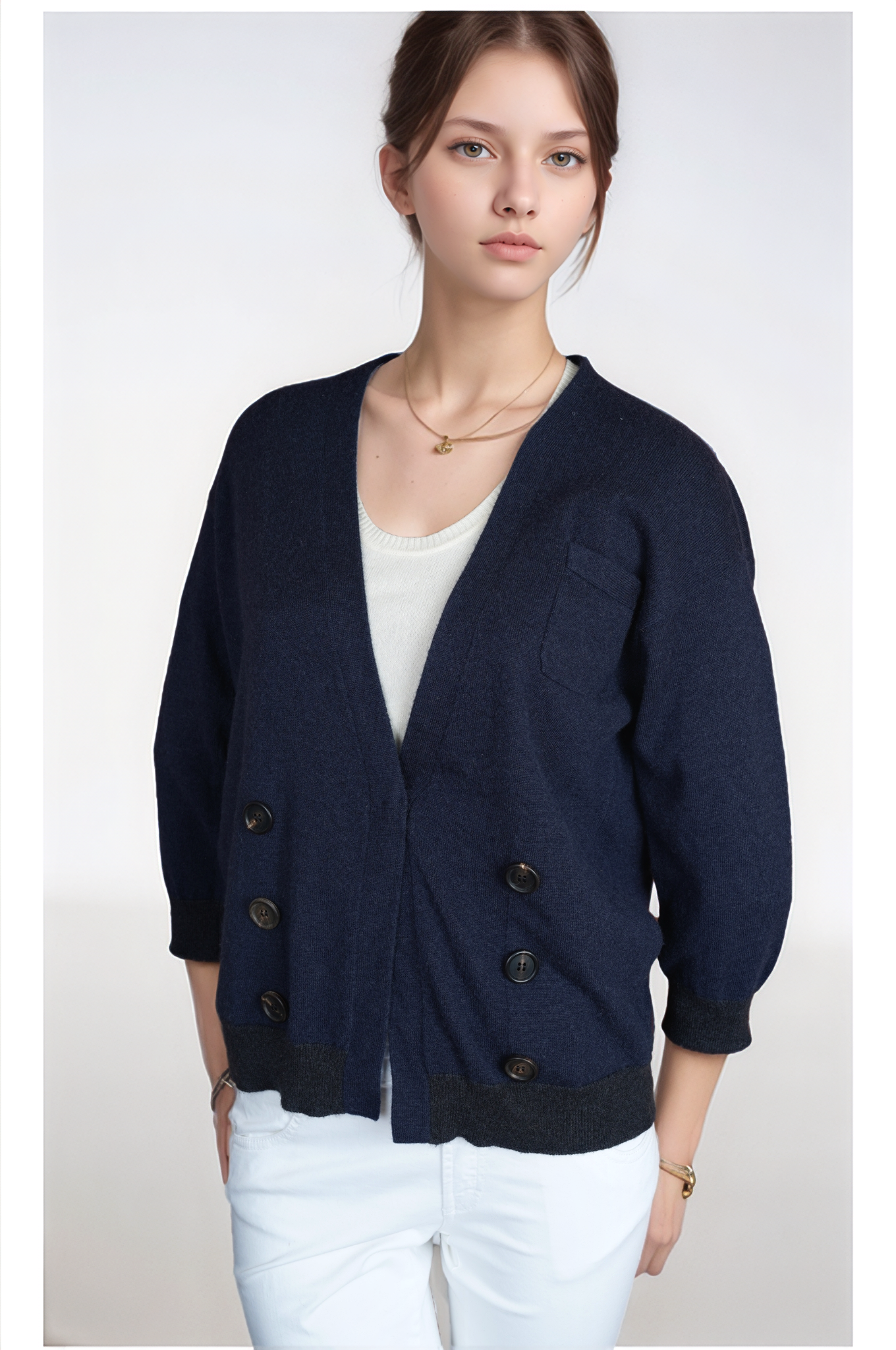 Brunello Cucinelli short cardigan poncho
