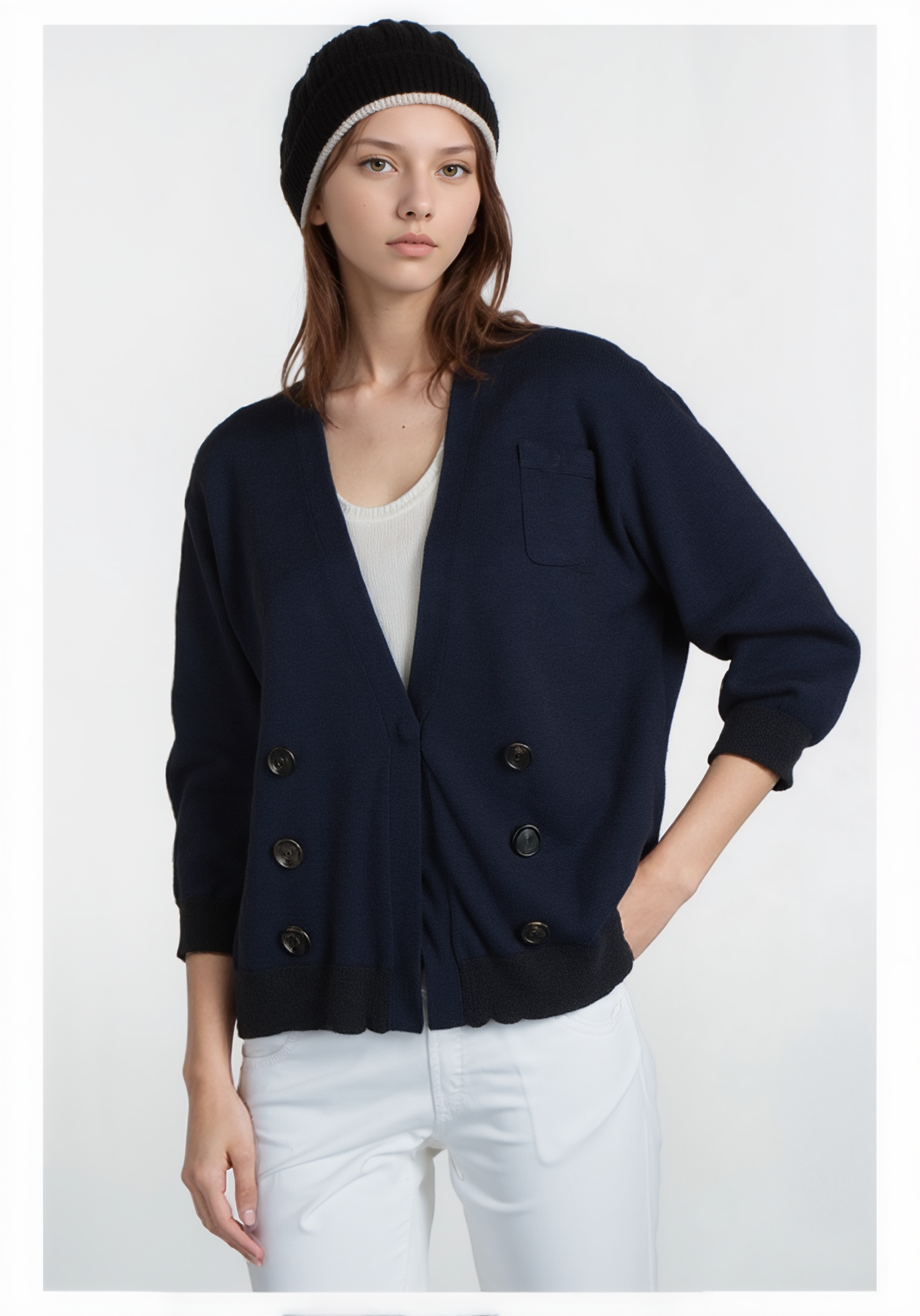 Brunello Cucinelli short cardigan poncho