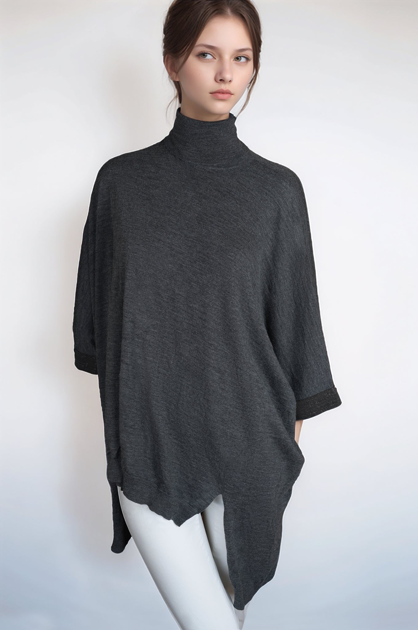 Brunello Cucinelli short cardigan poncho