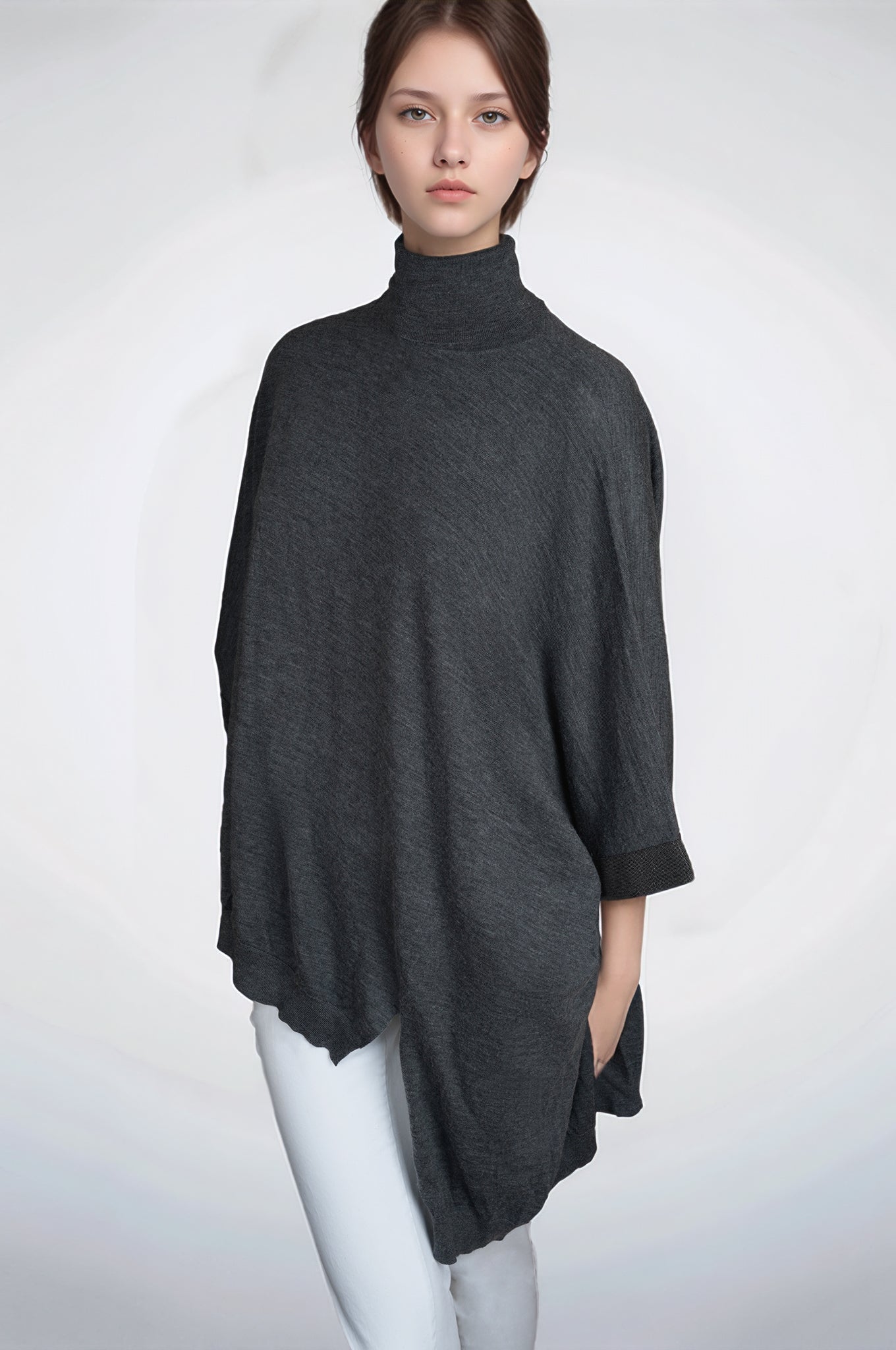 Brunello Cucinelli short cardigan poncho