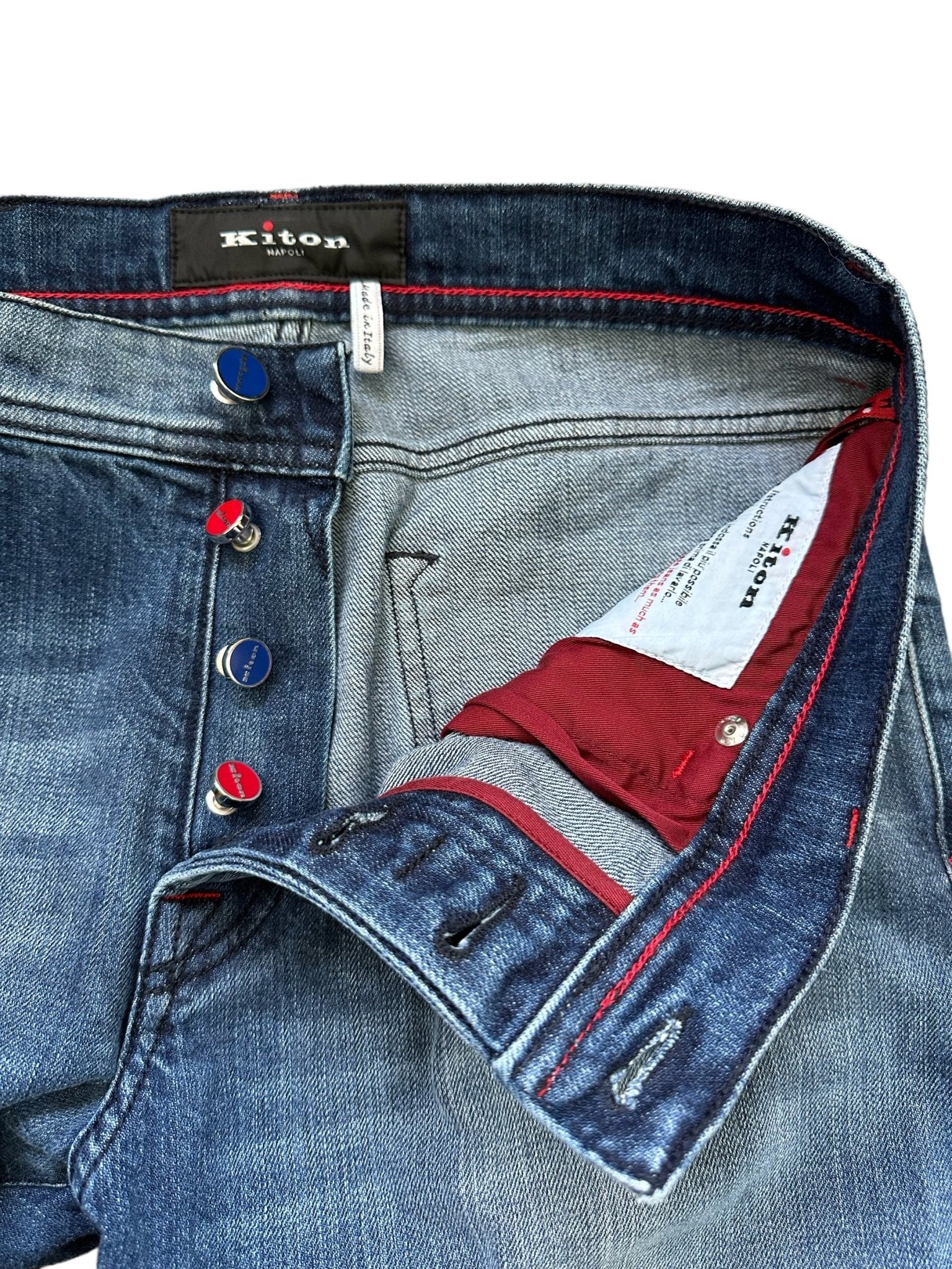 Kiton Jeans blau - 24/7 Clothing