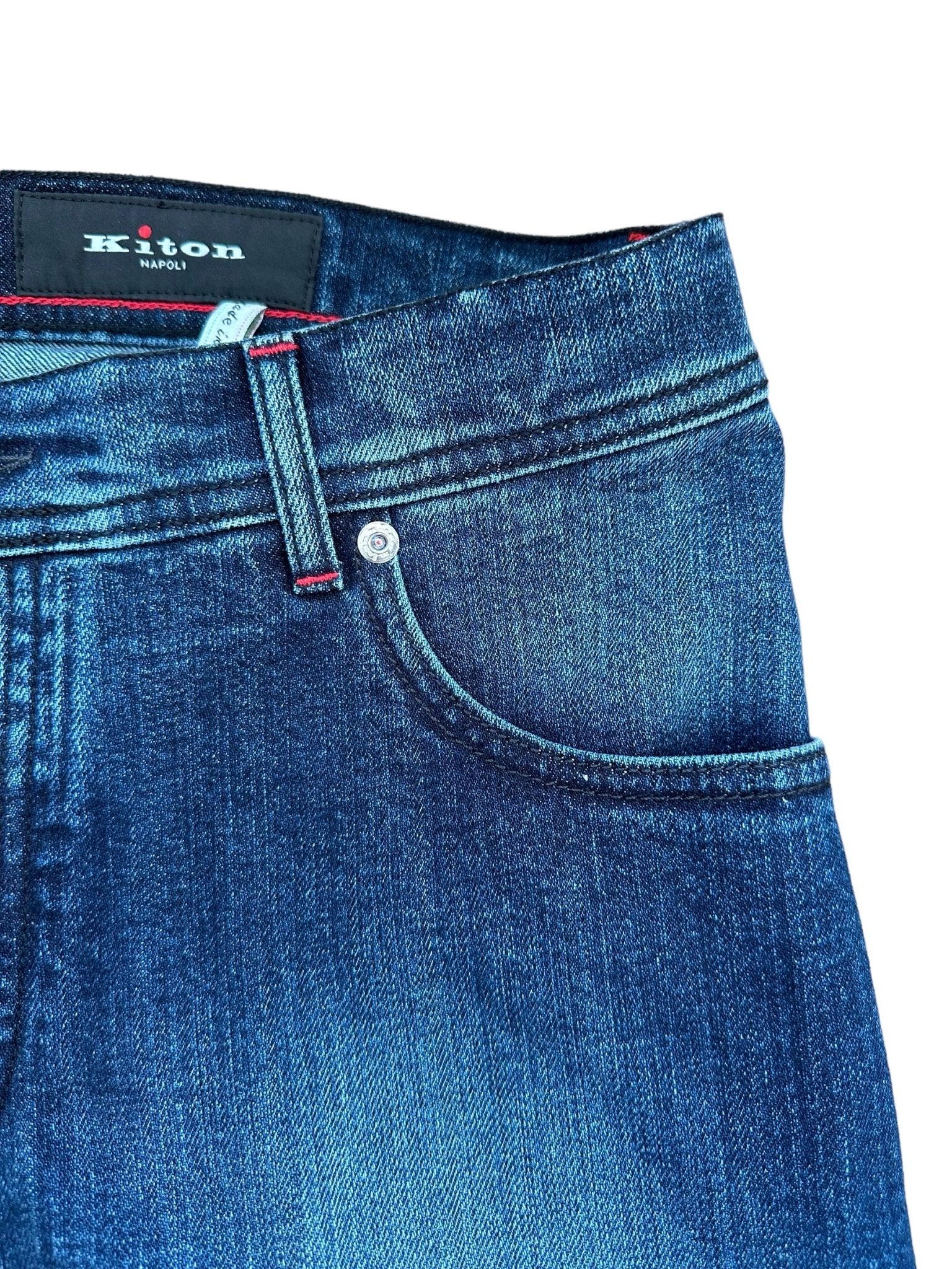 Kiton Jeans blau - 24/7 Clothing