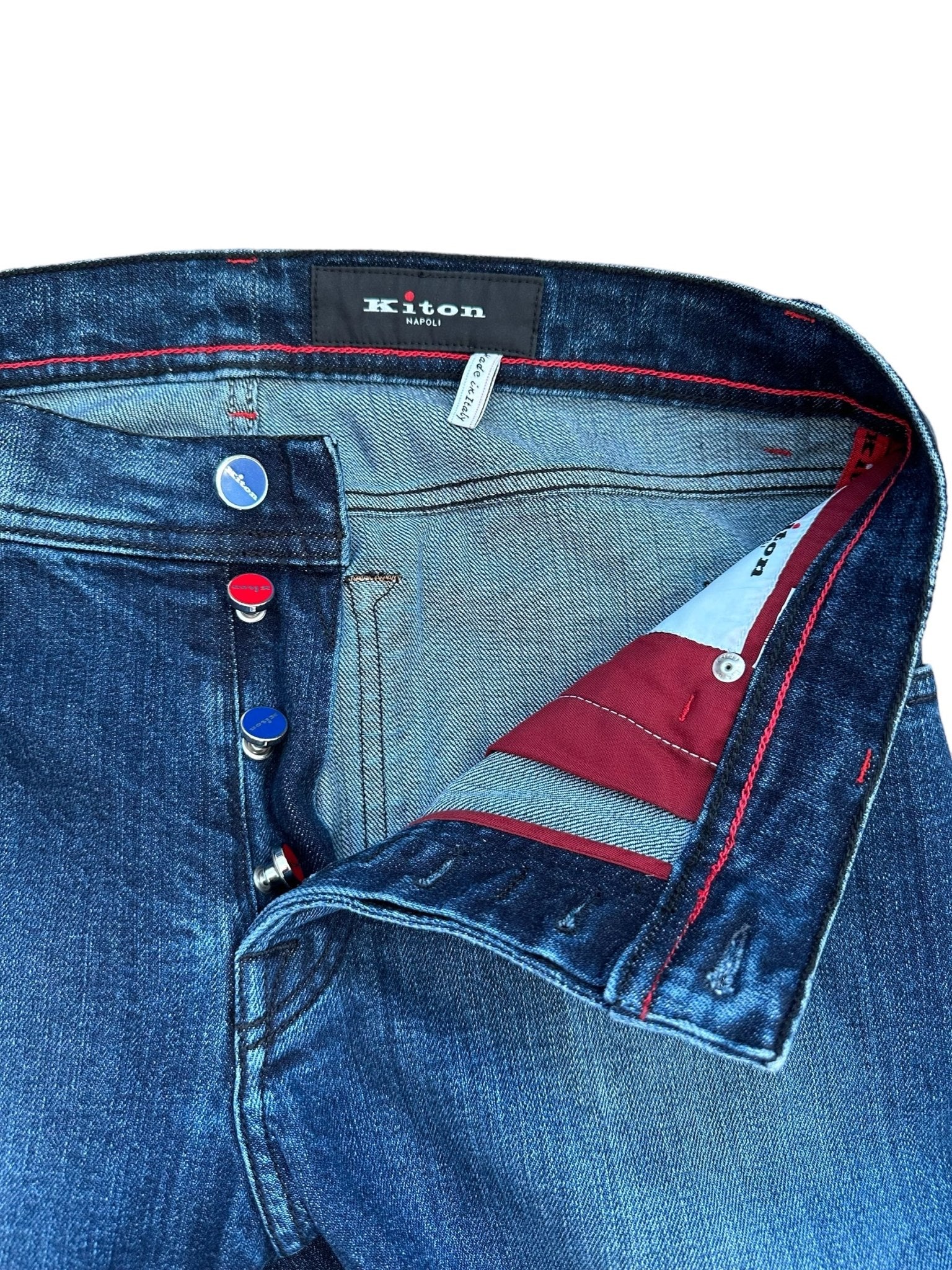 Kiton Jeans blau - 24/7 Clothing