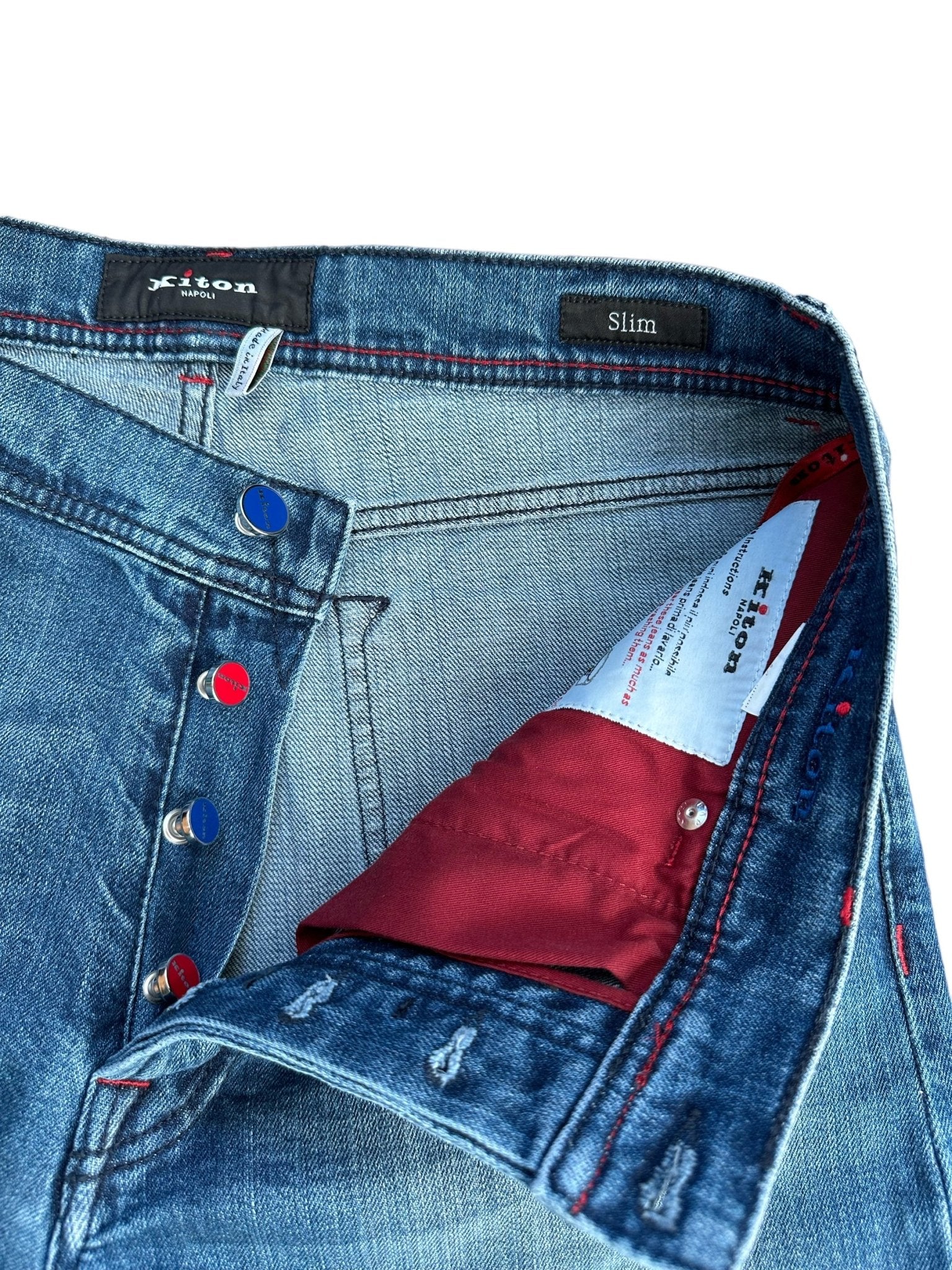 Kiton Jeans Slim - 24/7 Clothing