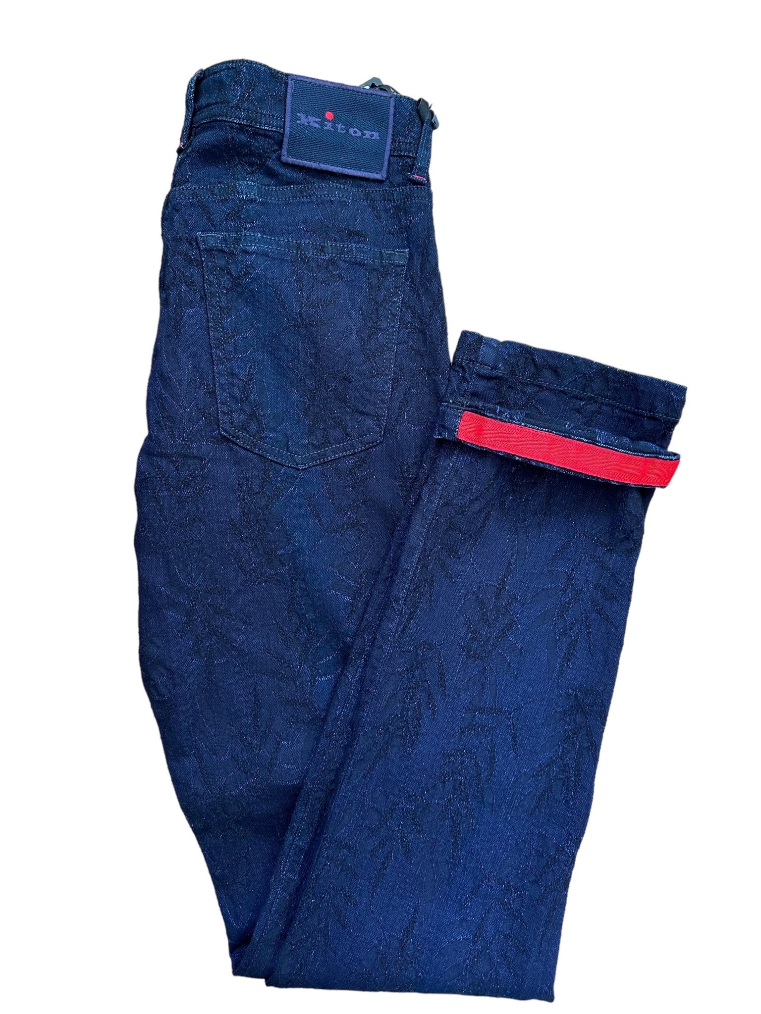 Kiton Jeans/Hose mit gestickten Applikationen - 24/7 Clothing